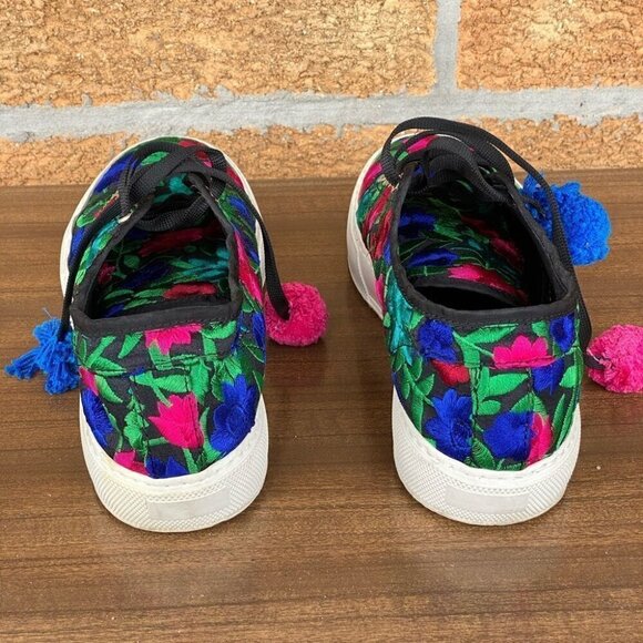 Joshua Sanders embroidered sneakers size 7 - Picture 11 of 12